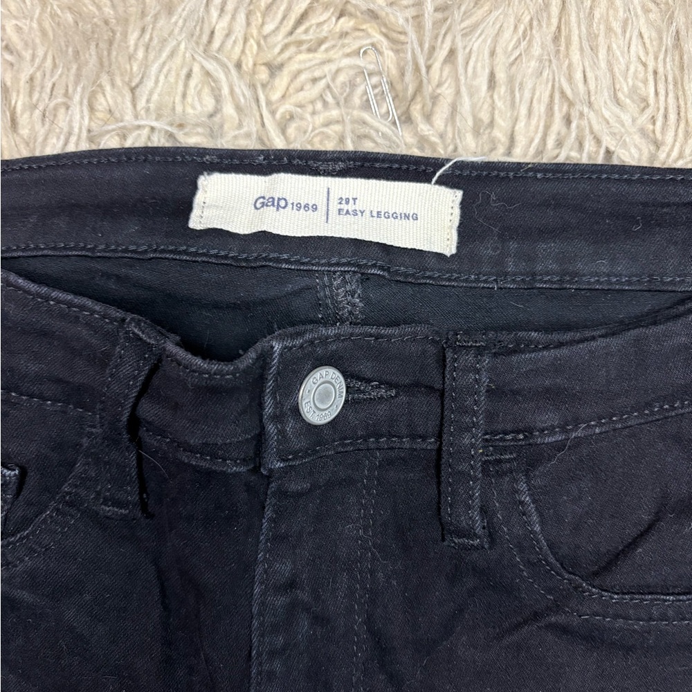 GAP Black “Easy Legging” 8 Tall - Picture 3 of 4